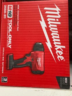 Milwaukee heat GUN new