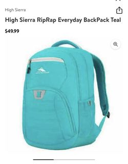 High Sierra Backpack Cyan (light Blue )