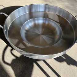 Stainless Steel Comal For Frying Outdoors! Comal De Freír De Acero