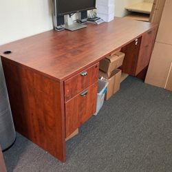Wood Computer Desk