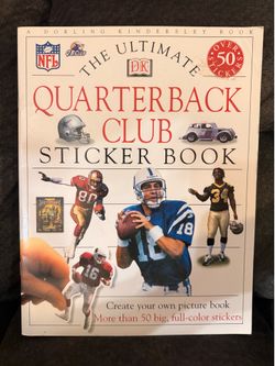 New The Ultimate Quarterback Club Sticker Book