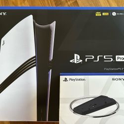 PS5 Pro + Stand in Original Box - Great condition