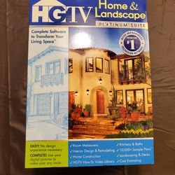 HGTV Home & Landscape Platinum Software Suite