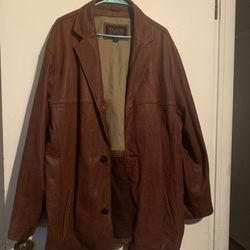 Wilson leather Coat - Men’s 