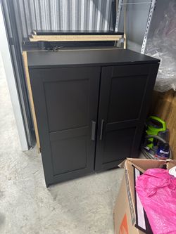 2 - IKEA Besta Cabinets $50 each