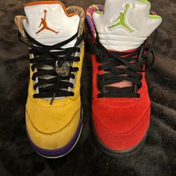 Men's Air Jordan 5 Retro SE  What The SZ 10