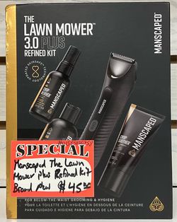 Manscaped The Lawn Mower Plus Refined Kit Brand New