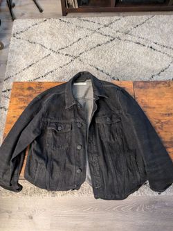 Pacsun Black Denim Jacket Medium