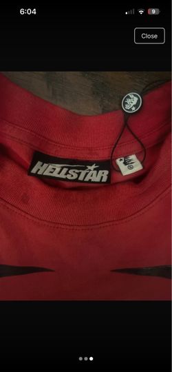 Hellstar Red T-Shirt Size Small fits like large or xl