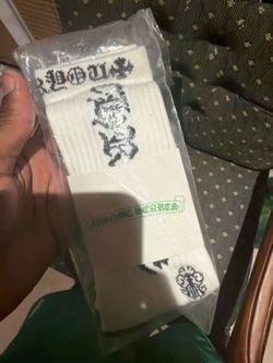 Chrome heart socks