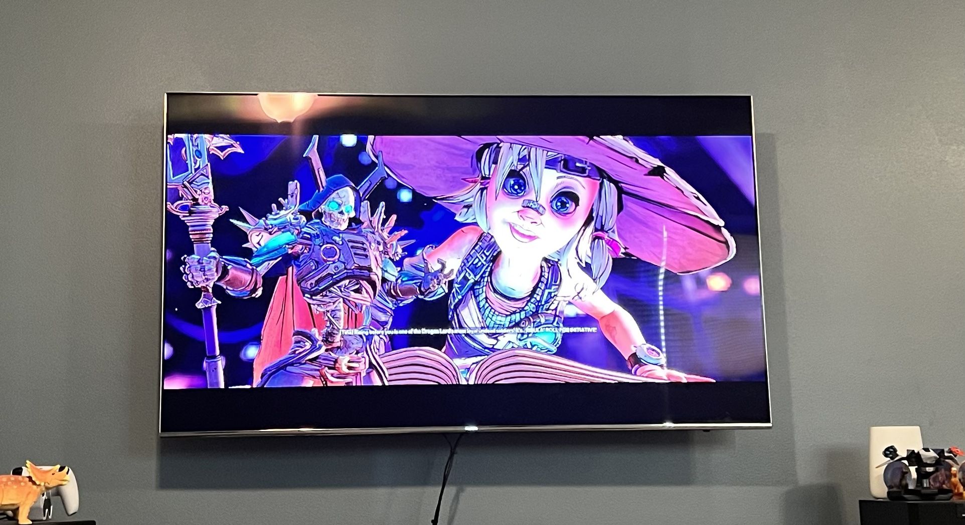 Samsung Ks8000 65” TV With Wall Mount