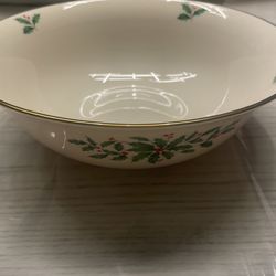 Lenox Holiday Serving Bowl