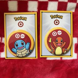 Target × Pokemon Exclusive Limited Edition Charmander & Squirtle Pins