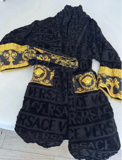Versace Barocco Terry Robe