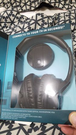 Wireless TV headphones