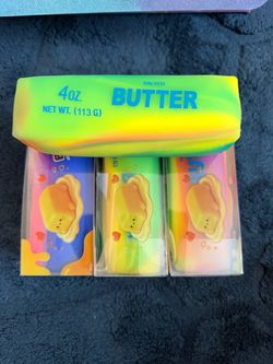 NEW Crunchy RAINBOW Tie-Dye Butter Squishy