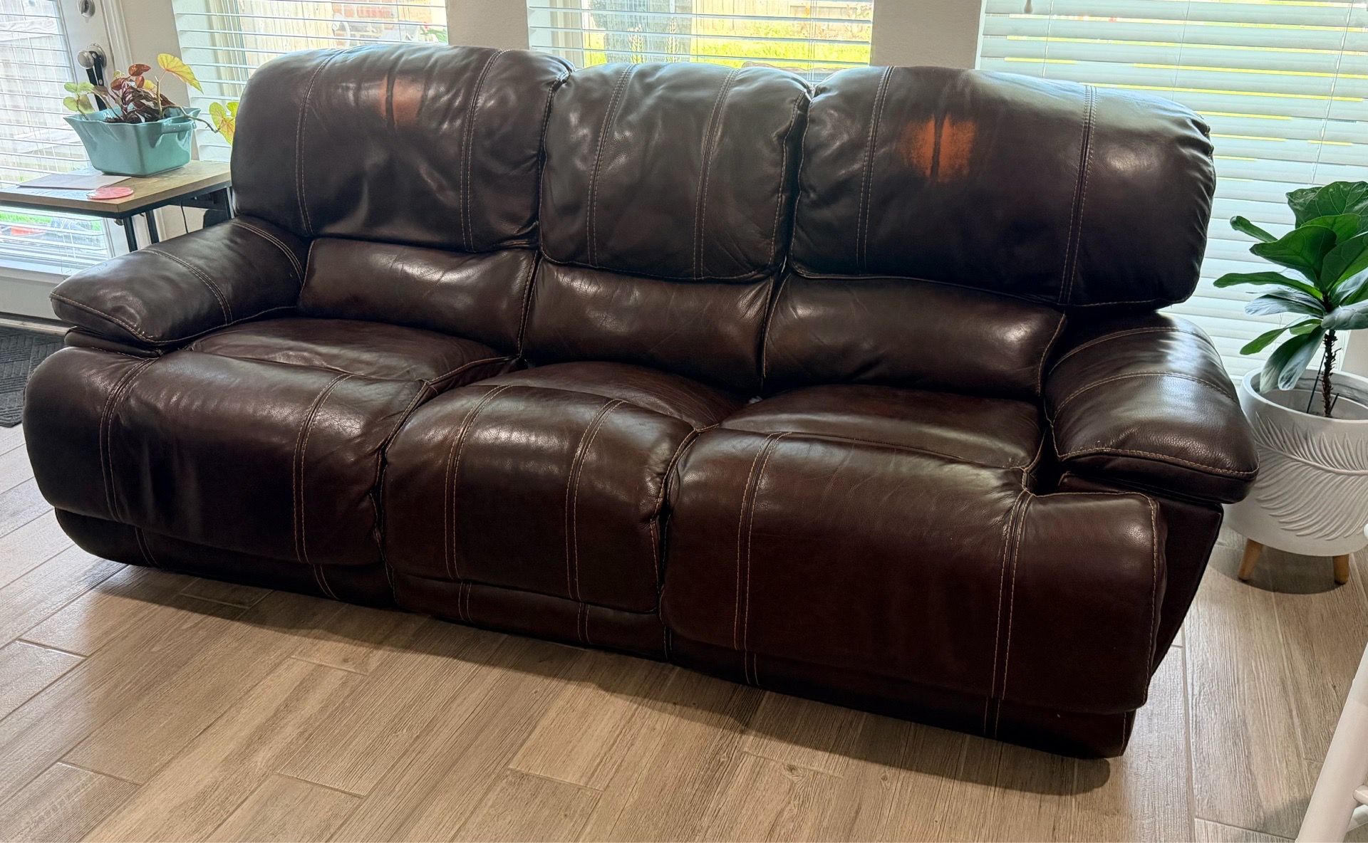 Leather Couch