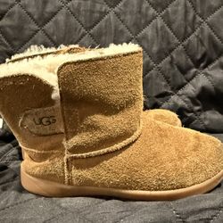 TODDLER UGG BOOT KEELAN CHESTNUT ORIGINAL High Top 12C 1096089T