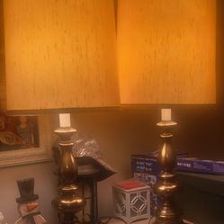 Stiffel Vintage Brass Lamps