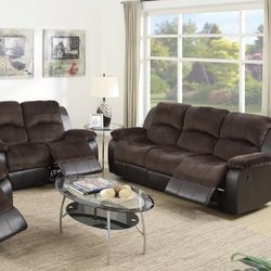 Recliner sofa And loveseat Set brand new