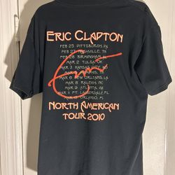 Eric Clapton Concert Shirt