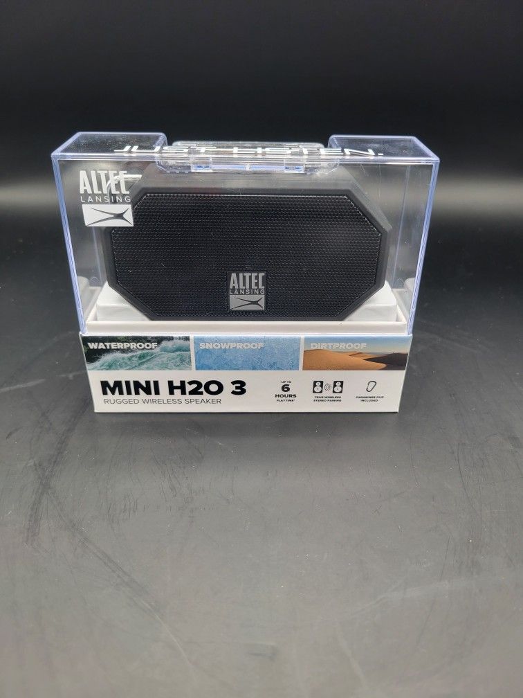 Altec Lansing Bluetooth speakers
