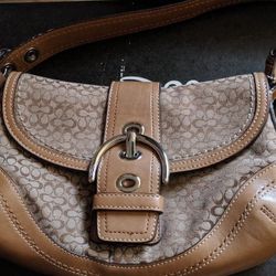 Coach Soho Hobo Signature Shoulder Bag - excellent condition