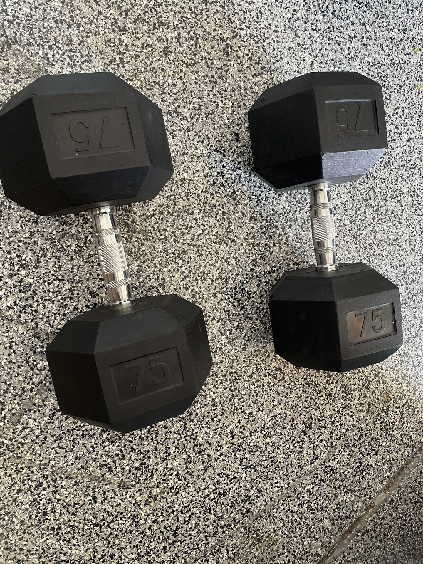 75 Lbs Dumbbell Set