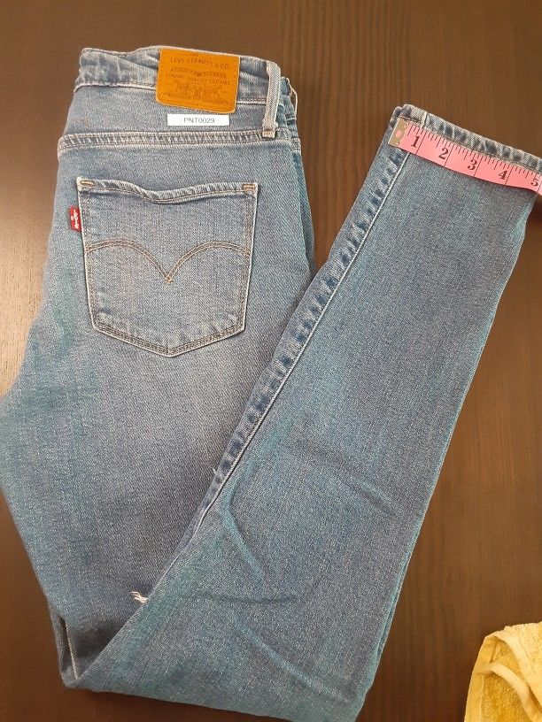 LEVIS 721 HIGH RISE SKINNY WOMEN'S JEANS  W28 L30