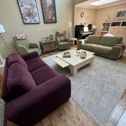 Sofa, Accent Chair, Coffee Table, And Accent Table