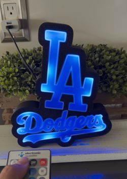 LA dodgers LED sign