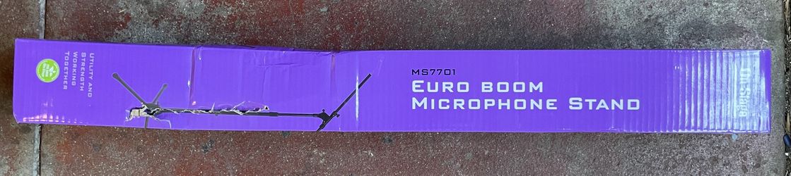 On-Stage Euro Boom Mic Stand