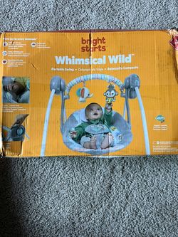 Bright Starts Portable Swing