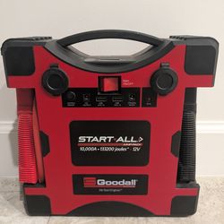 Jump starter jump box Goodall jump pack