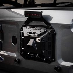 Agency 6 Ford Bronco Spare Tire Delete Kit – COMPLETE – Black – Fits Raptor