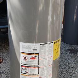 50 gallon natural gas water heater boiler. 3 yr warranty