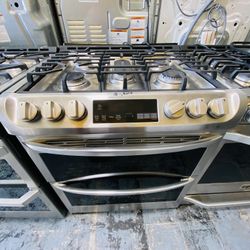 Estufa Double Oven Stove No Credit Needed