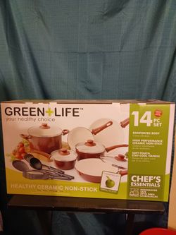 Pot Set. Brand Green Life. 14pc