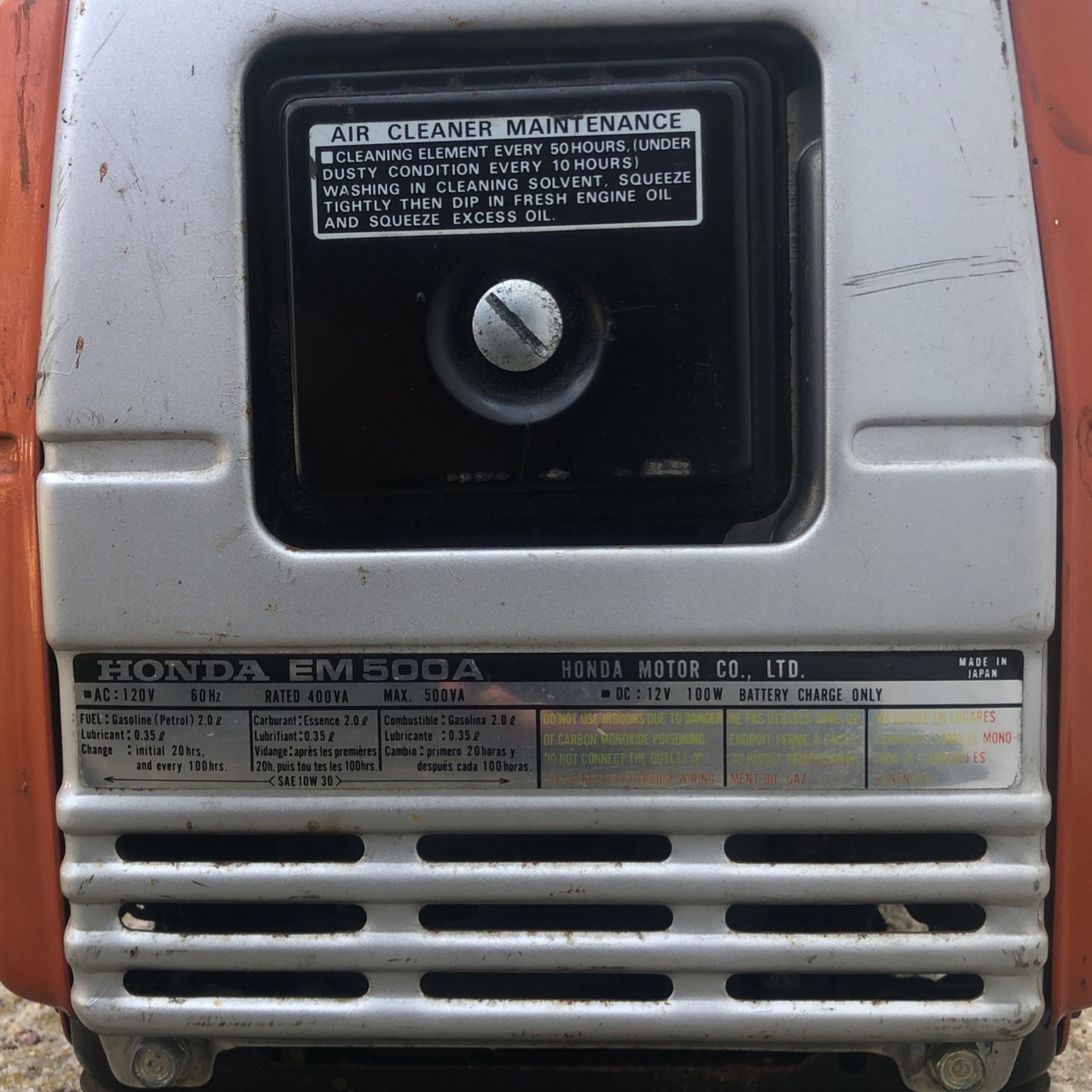 Honda EM500 Portable Generator for Sale in Queens, NY OfferUp