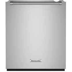 KitchenAid 24 in. PrintShield Stainless Steel Top Control Built-In Tall Tub Dishwasher with Stainless Tub, 39 DBA