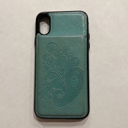 iPhone X Case Cover with Wallet 