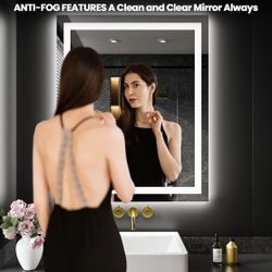  LED bathroom mirror