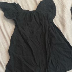 Girls Black Dress