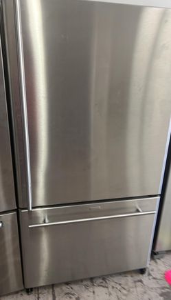 Brand Name Bottom Freezer Refrigerator Stainless Steel