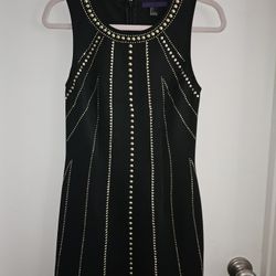 Black Gold Stus Dress Sz S