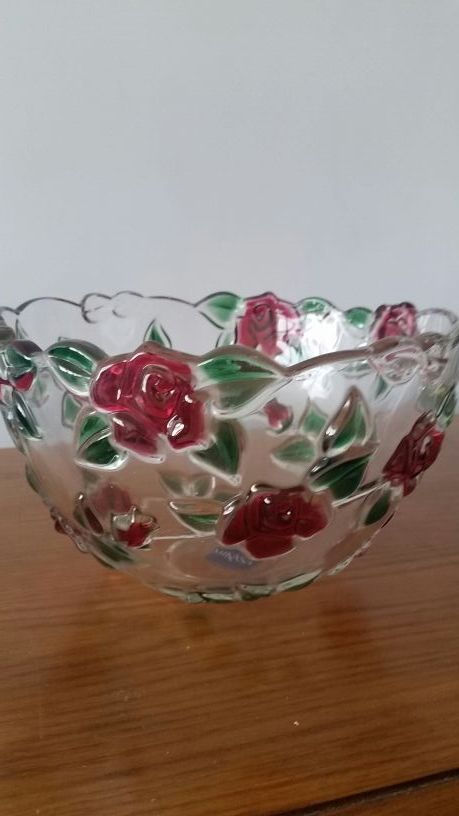 Bowl plato hondo. MIKASA Diseño rose garden