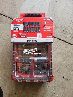 Milwaukee 15pc. Impact Sockets