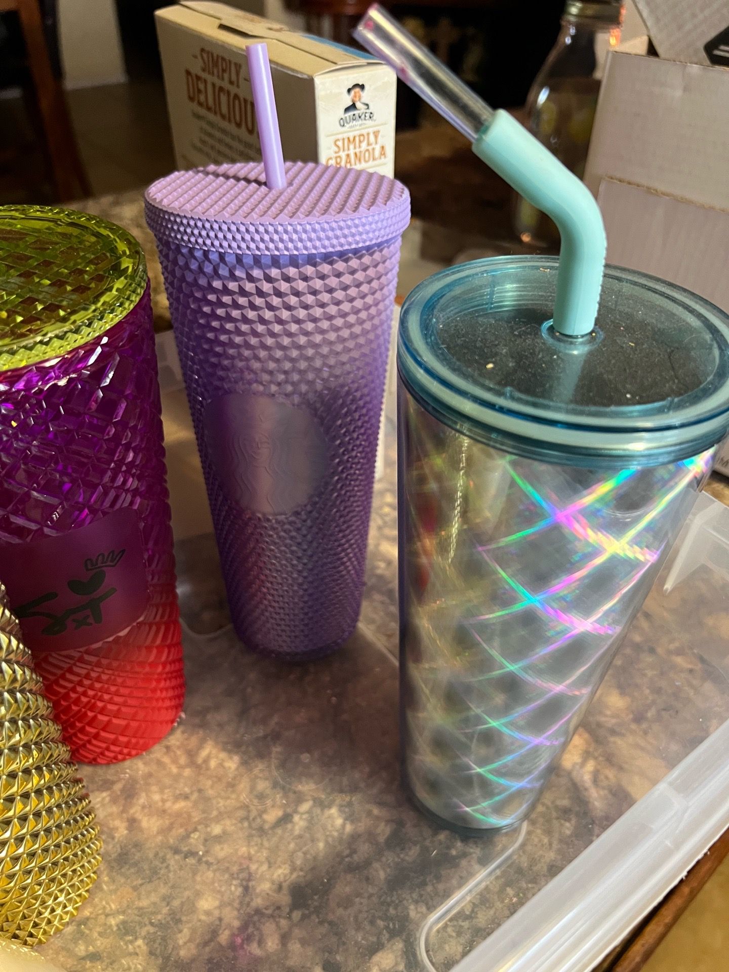 Starbucks cups