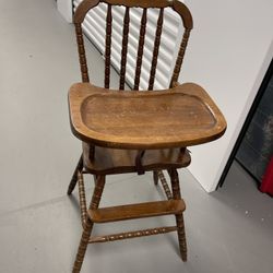 Antique High Chair 