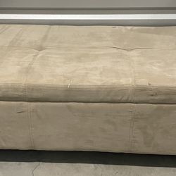 Large Used ottoman 